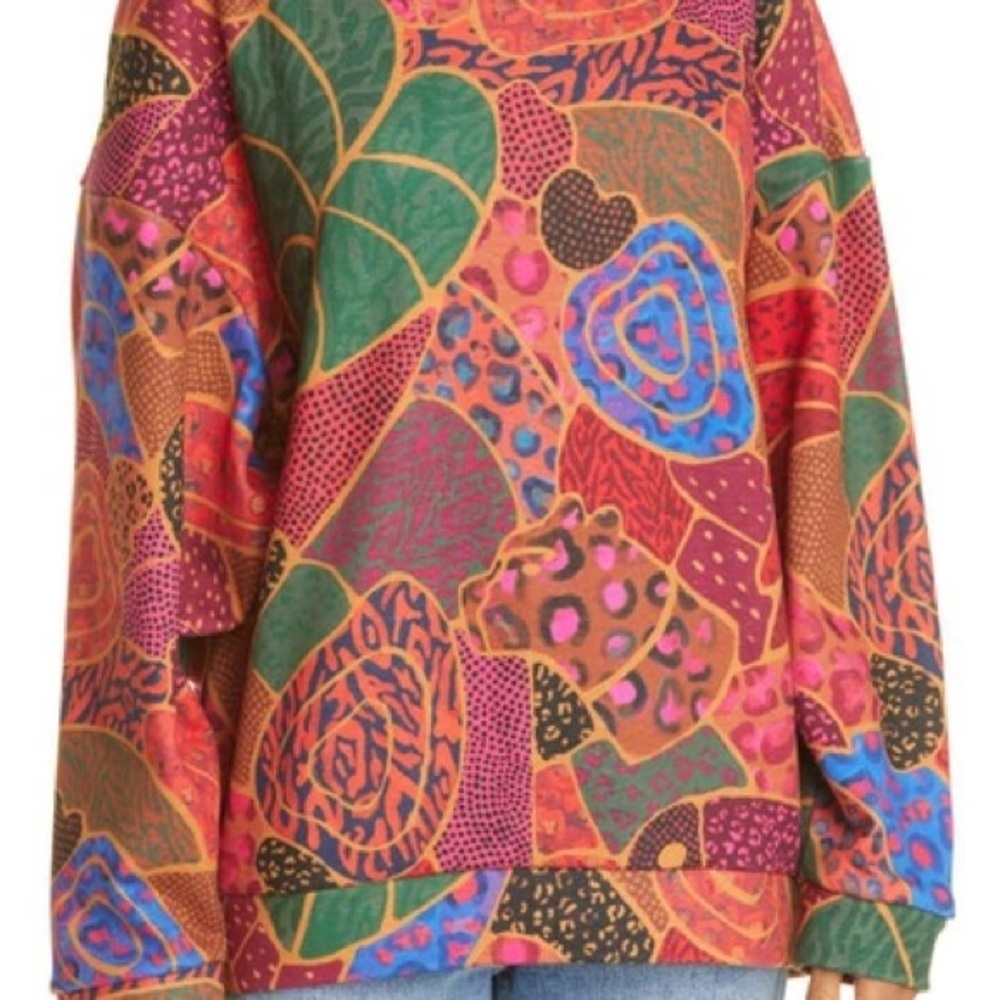 Farm Rio Patterned Women's Sweater